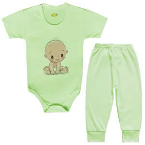 ست بادی و شلوار نوزادی کارانس مدل BSTG-3097