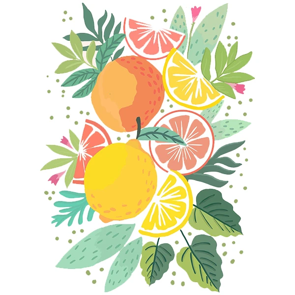 استیکر پارچه و لباس پاد آفرین طرح میوه کد 3358