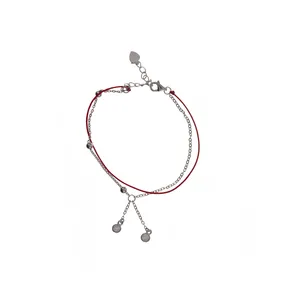 دستبند نقره زنانه پیله کد 17