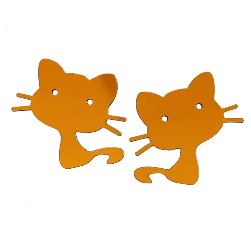 آینه پلکسی گلس سانا مدل گربه ملوس مجموعه دو عددی