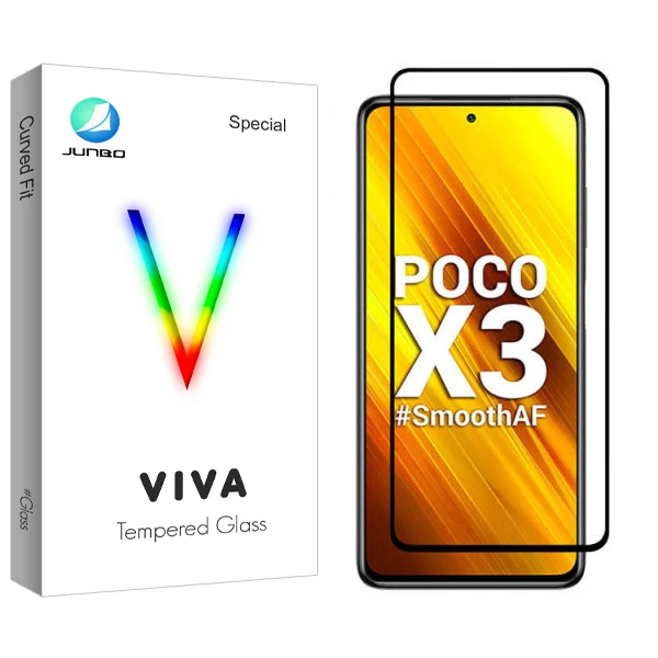 محافظ صفحه نمایش مات جانبو مدل Viva Glass مناسب برای گوشی موبایل شیائومی Poco X3