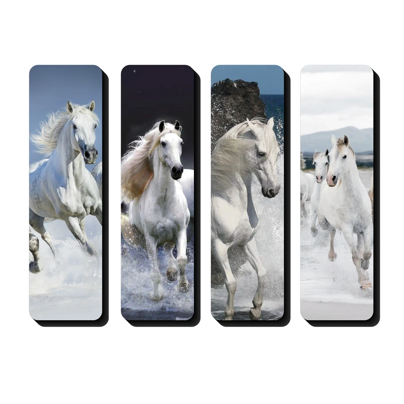 نشانگر کتاب مدل اسب کد KLMX-H70 مجموعه 4 عددی