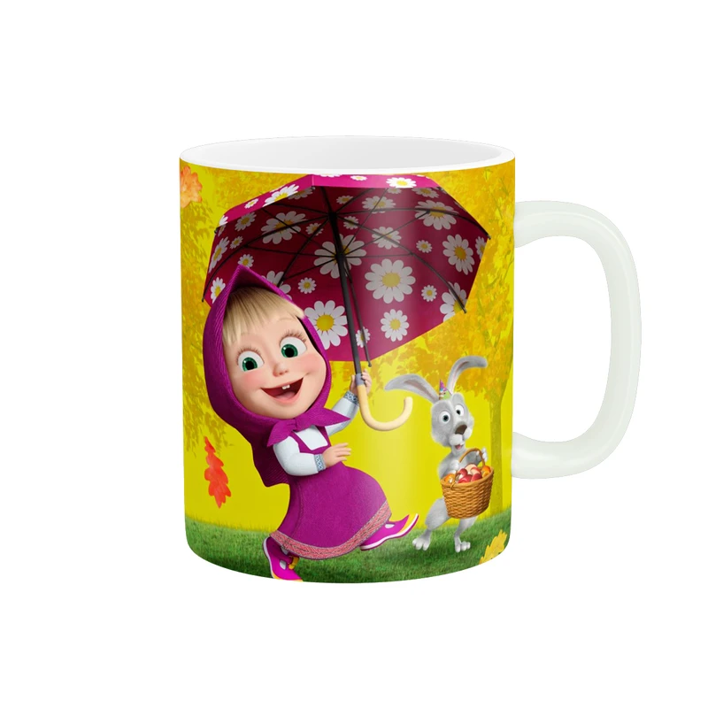 ماگ پاد آفرین طرح ماشا ومیشا کد 3808