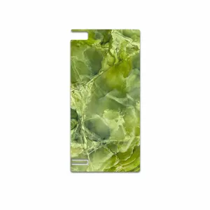 MAHOOT Green Crystal Marble Cover Sticker for BlackBerry Z3