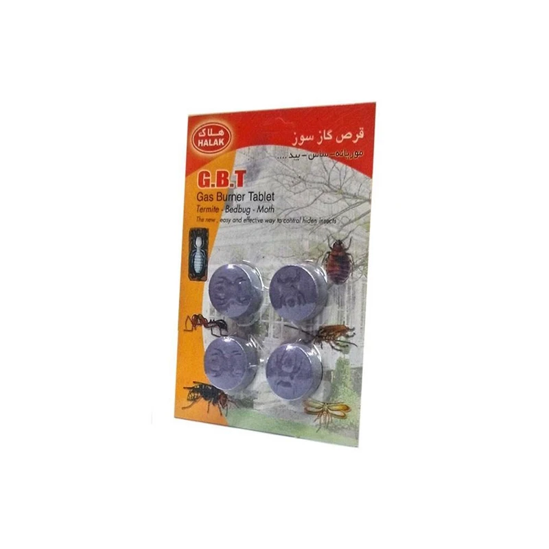 قرص حشره کش هلاک مدل GBT بسته 4 عددی