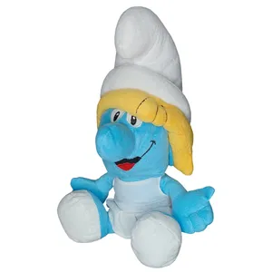 عروسک طرح شخصیت اسمورف مدل Smurfette کد 781 ارتفاع 29 سانتی‌متر