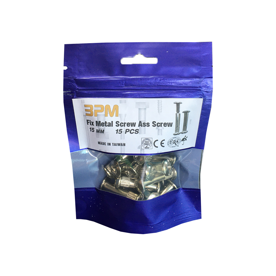 پیچ و مهره مدل 30-B بسته 15 عددی