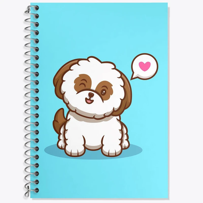 دفتر لغت 50 برگ خندالو مدل سگ کد 28286