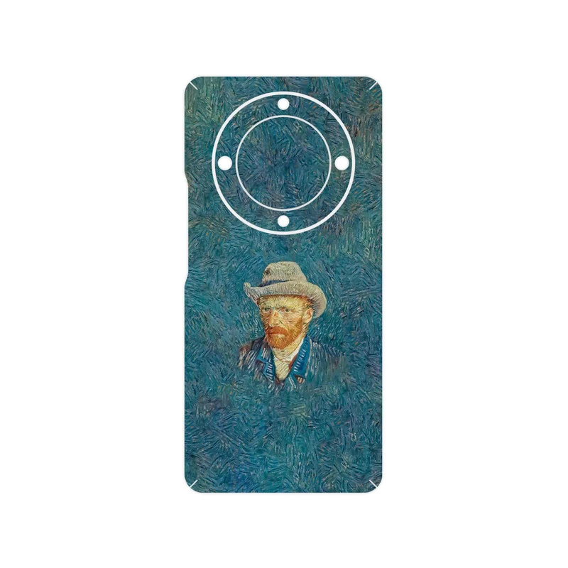 برچسب پوششی ماهوت مدل Self portrait with a gray felt hat مناسب برای گوشی موبایل آنر Magic 5 Lite