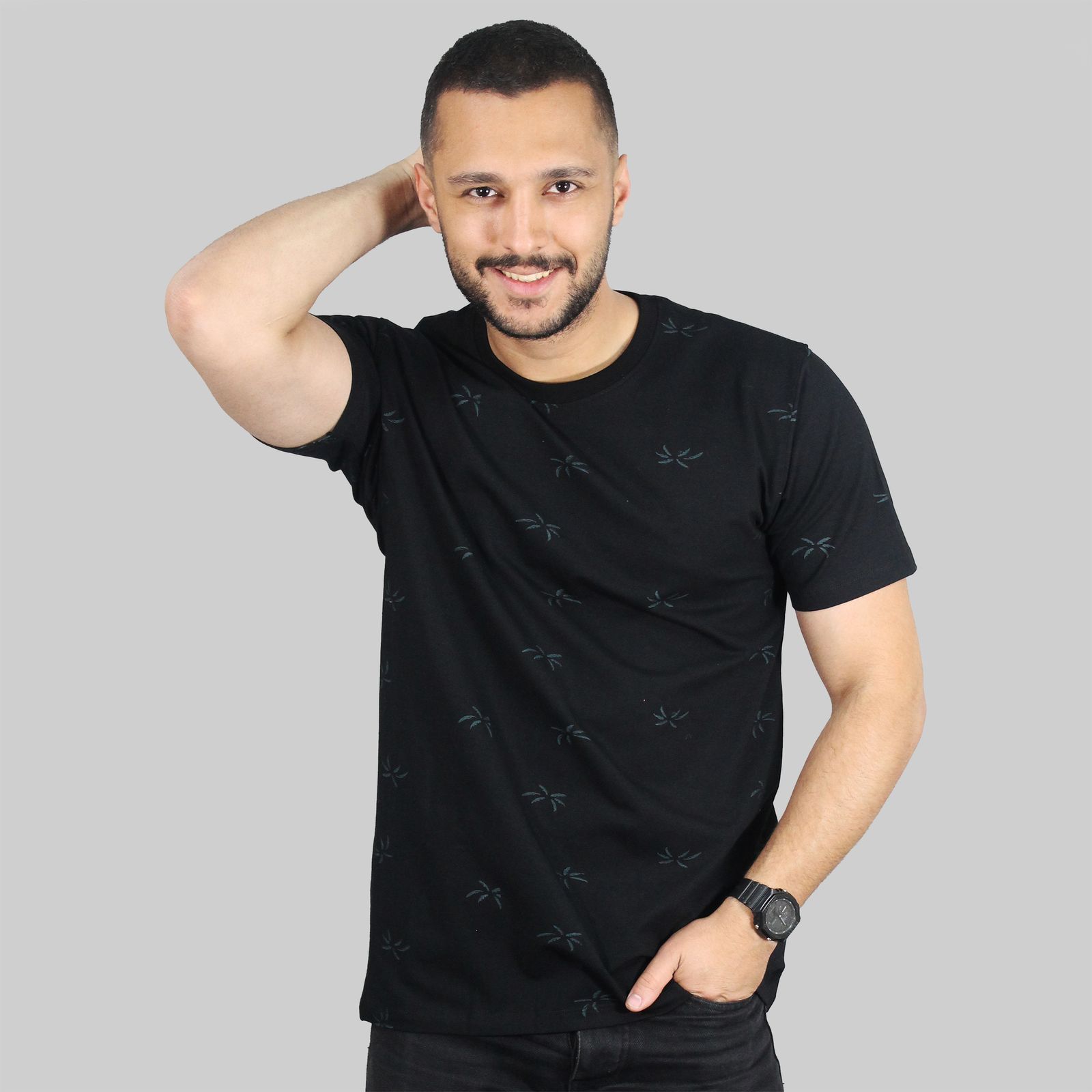 تی شرت آستین کوتاه مردانه مالدینی مدل t-492 -  - 2