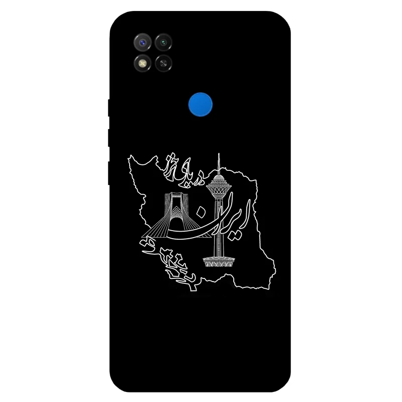 کاور مگافون طرح ایران مدل 1870 مناسب برای گوشی موبایل شیائومی Redmi 9C / 9C NFC