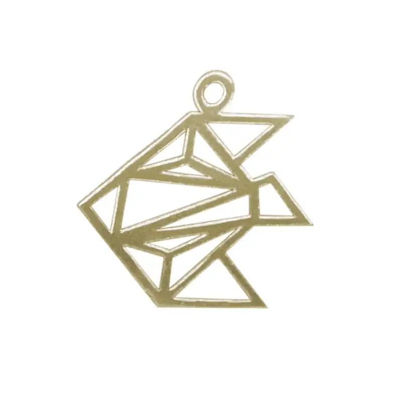 شمش نقره ژابیز مدل اوریگامی ماهی h193