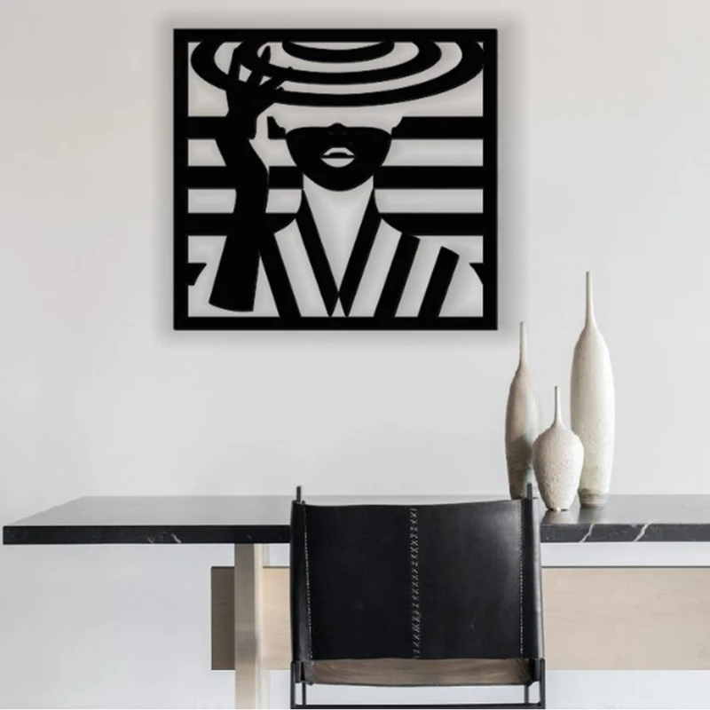 استیکر مدل خانم