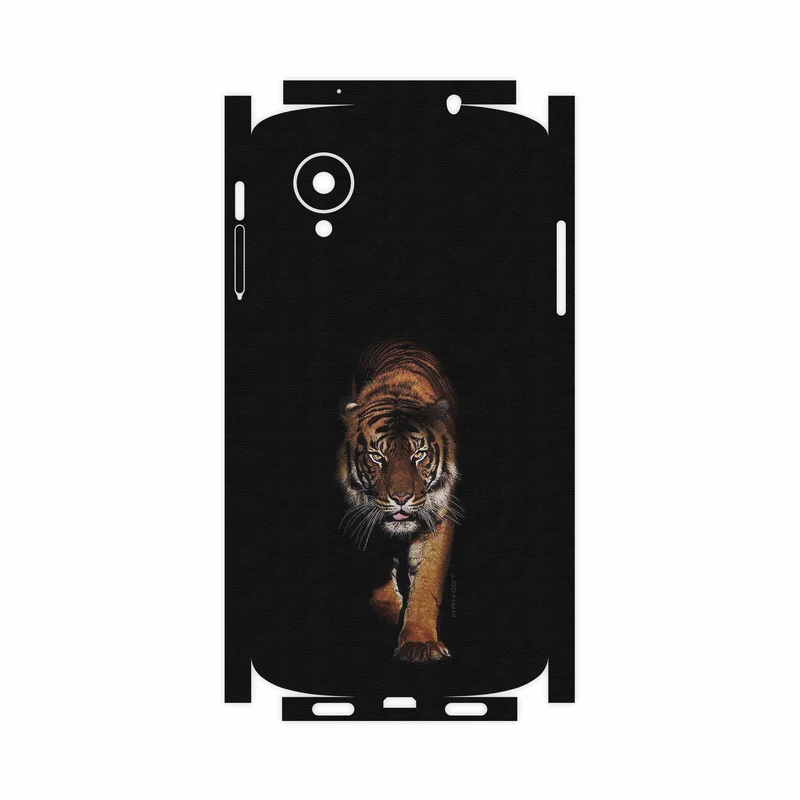 برچسب پوششی ماهوت مدل Wild Tiger-FullSkin مناسب برای گوشی موبایل گوگل Nexus 5