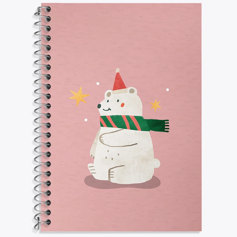 دفتر نت موسیقی 50 برگ خندالو طرح خرس کیوت کد N2545