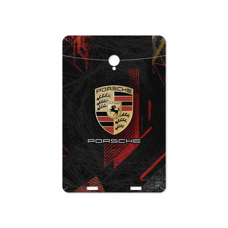 برچسب پوششی ماهوت مدل Porsche-Logo مناسب برای تبلت وریکو Unipad