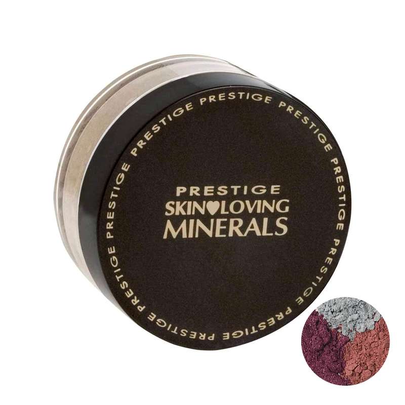 سایه چشم 3 رنگ پودری پرستیژ مدل TRIOS MINERAL شماره MET-06
