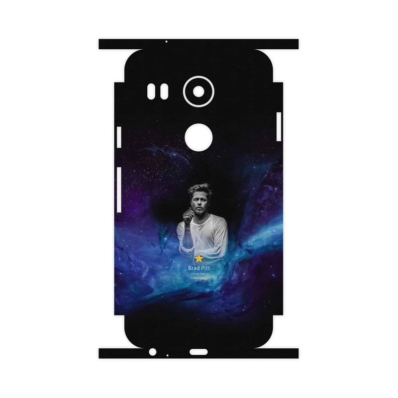 برچسب پوششی ماهوت مدل Brad Pitt-FullSkin مناسب برای گوشی موبایل گوگل Nexus 5X