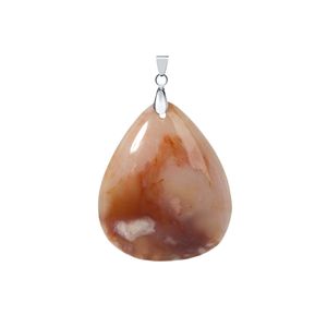 آویز گردنبند نقره اقلیمه کد VB312
