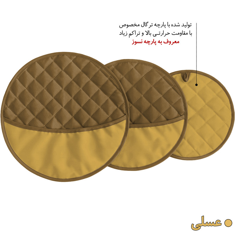 ست دمکنی 3 تکه راولا کد N309