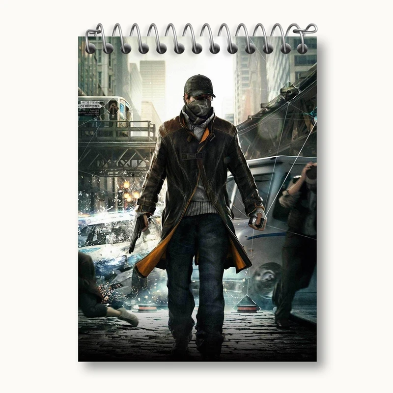 دفتر یادداشت 50 برگ خندالو مدل ایدن پیرس واچ داگز کد 30905