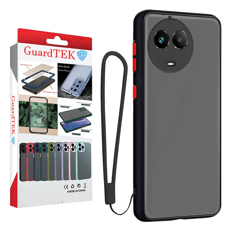 کاور گاردتک آساک مدل MBC Strap مناسب برای گوشی موبایل ریلمی 11 5G به همراه بندآویز