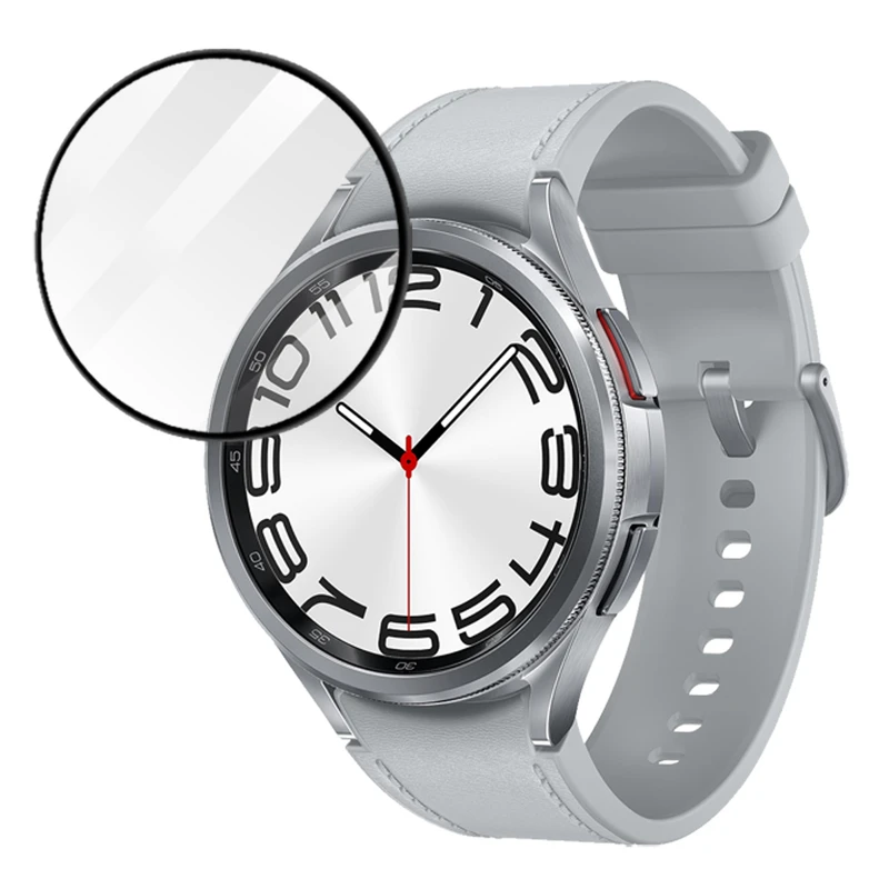 محافظ صفحه نمایش شهر گلس مدل PMBI مناسب برای ساعت هوشمند سامسونگ Galaxy Watch 6 Classic 47mm
