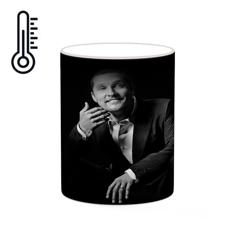 ماگ حرارتی کاکتی طرح Matthew McConaughey مدل mgh26887