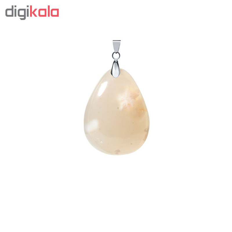 آویز گردنبند نقره اقلیمه کد VB316