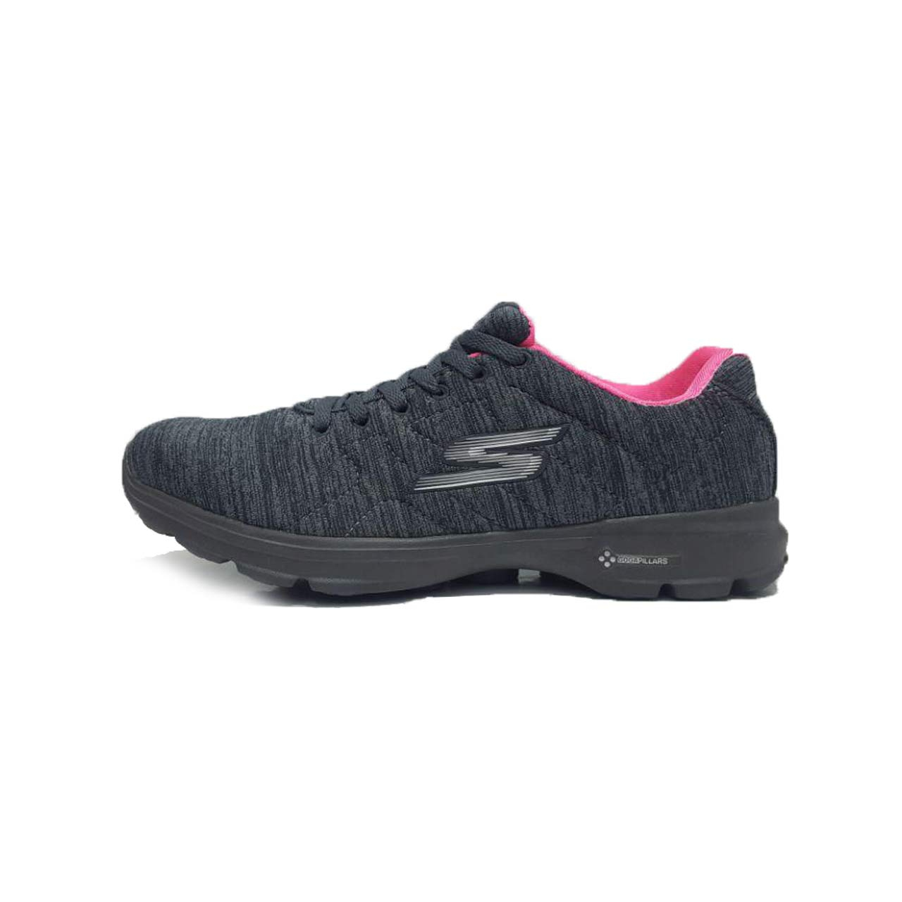 کفش مخصوص پیاده روی زنانه اسکچرز مدل GO WALK 3-GREY/PEA کفش مخصوص پیاده روی زنانه اسکچرز مدل GO WALK 3-GREY/PEA
