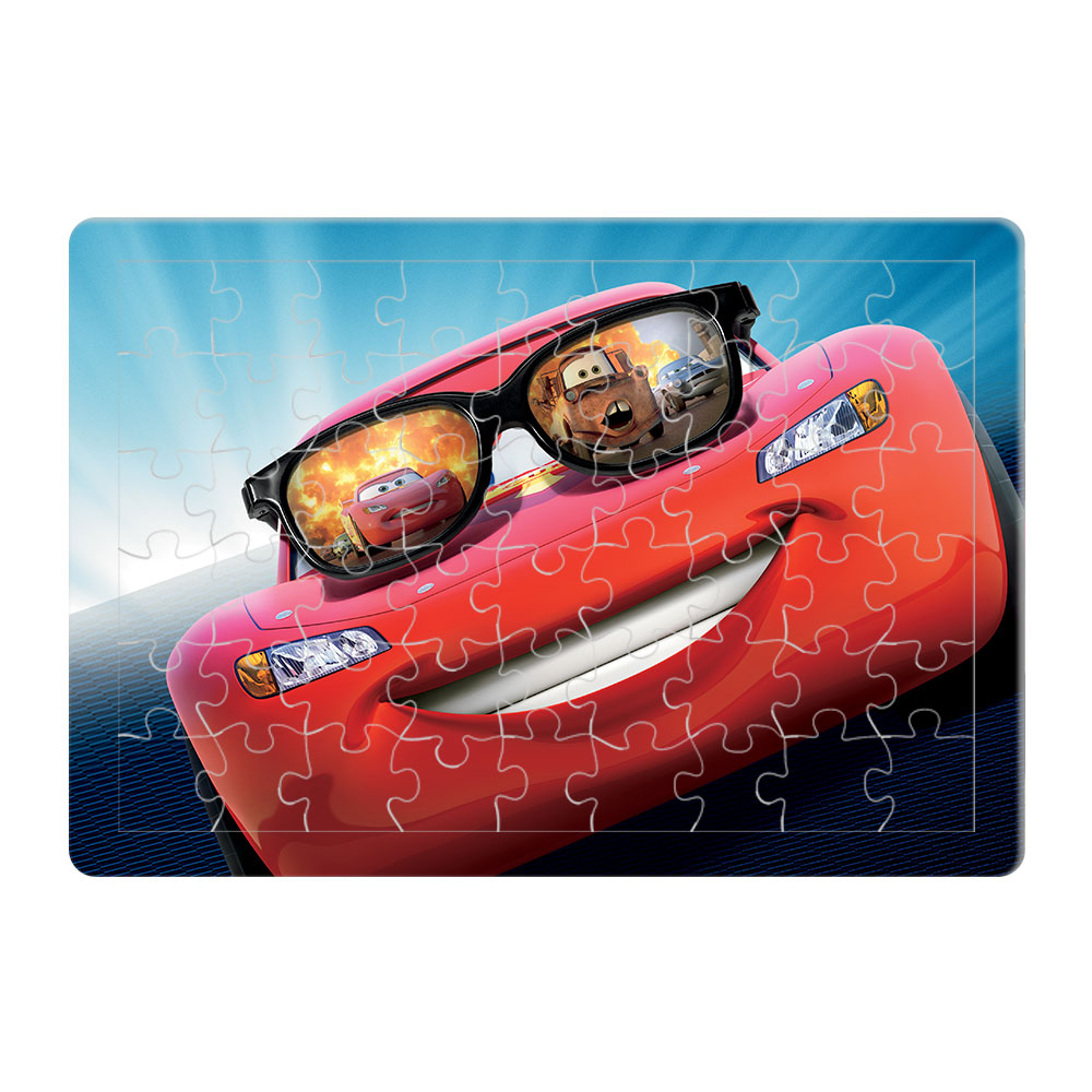 پازل 54 تکه طرح ماشین ها مدل P516