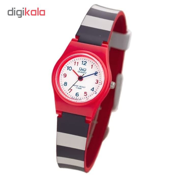 ساعت مچی عقربه ای دخترانه کیو اند کیو مدل VP47J031Y ساعت مچی عقربه ای دخترانه کیو اند کیو مدل VP47J031Y