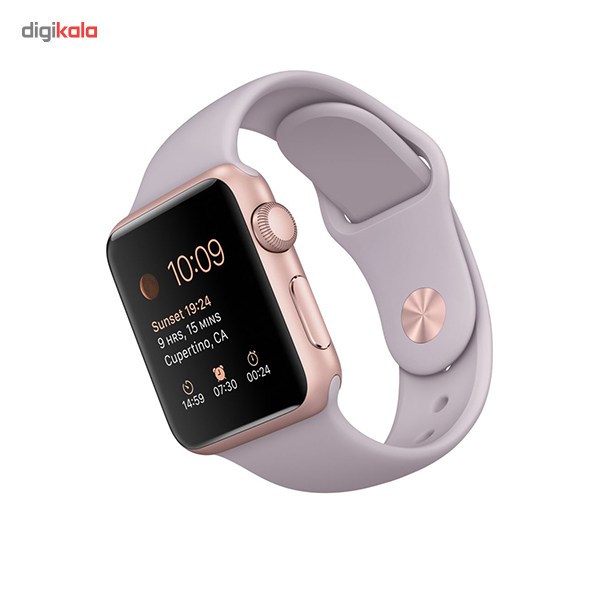 38mm Rose Gold Aluminum Case