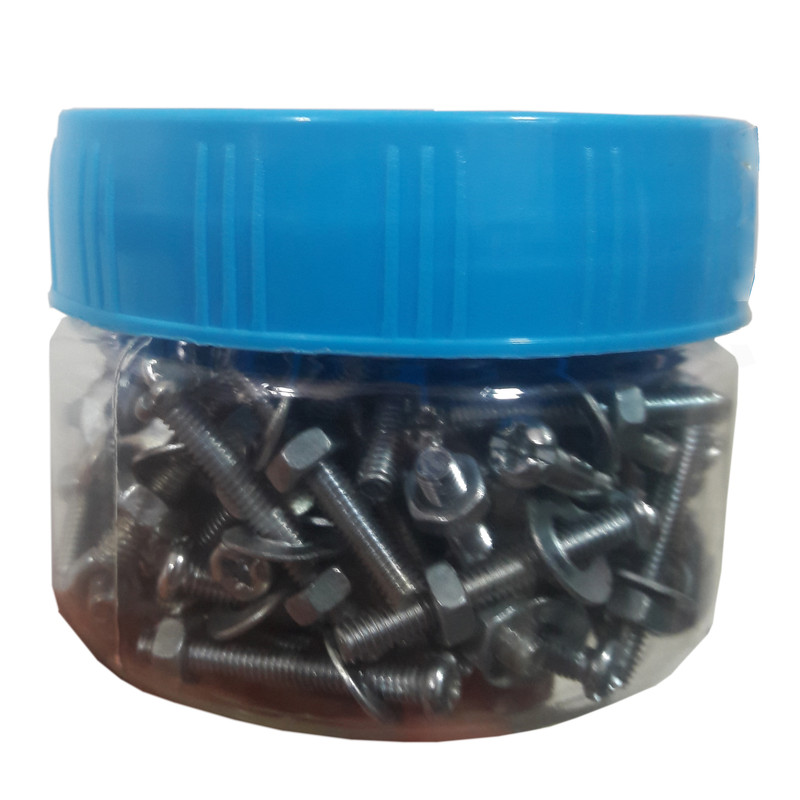مجموعه 300 عددی پیچ و مهره و واشر مدل PM300