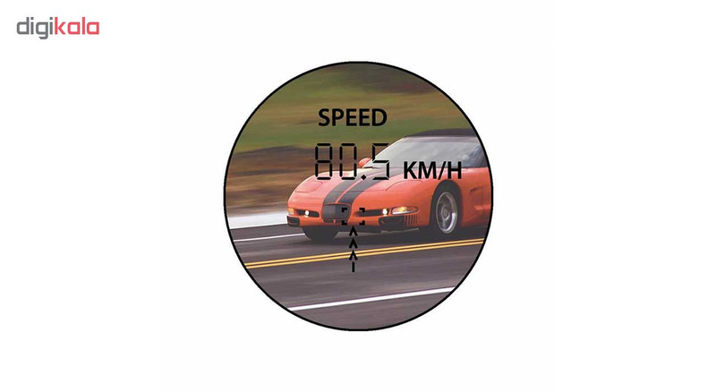 فاصله یاب لیزری برسر مدل 6x25 Golf فاصله یاب لیزری برسر مدل 6x25 Golf