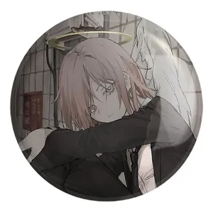 پیکسل خندالو طرح انجل انیمه مرد اره ای Chainsaw Man کد 23210 مدل بزرگ