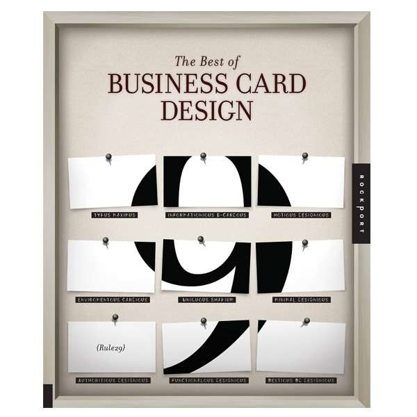 کتاب The Best of Business Card Design اثر  Rule 29 نشر Rockport 