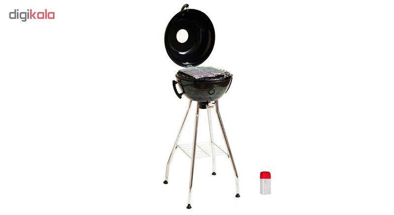 باربیکیو و گریل گازی ذغالی سوران مدل چند کاره حرفه ای +ظرف روغن