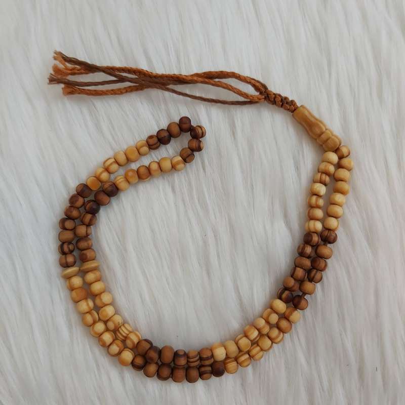 تسبیح زیتون مدل چوبی کد zei66