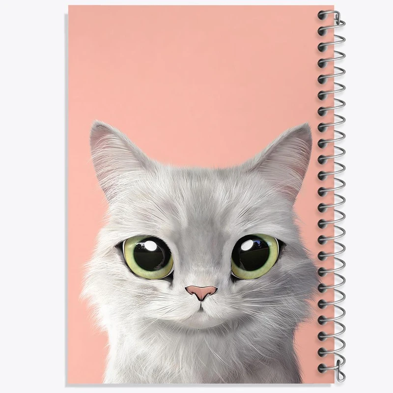 دفتر مشق 50 برگ خندالو مدل گربه کد 28222