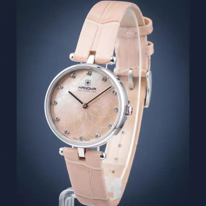 ساعت مچی عقربه ای زنانه هانوا مدل HAWLA0001302
