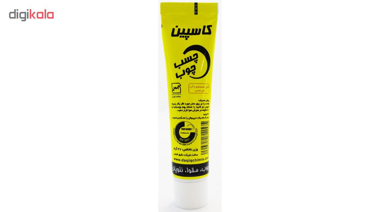 چسب چوب کاسپین مدل Washable حجم 47 گرم بسته 4 عددی