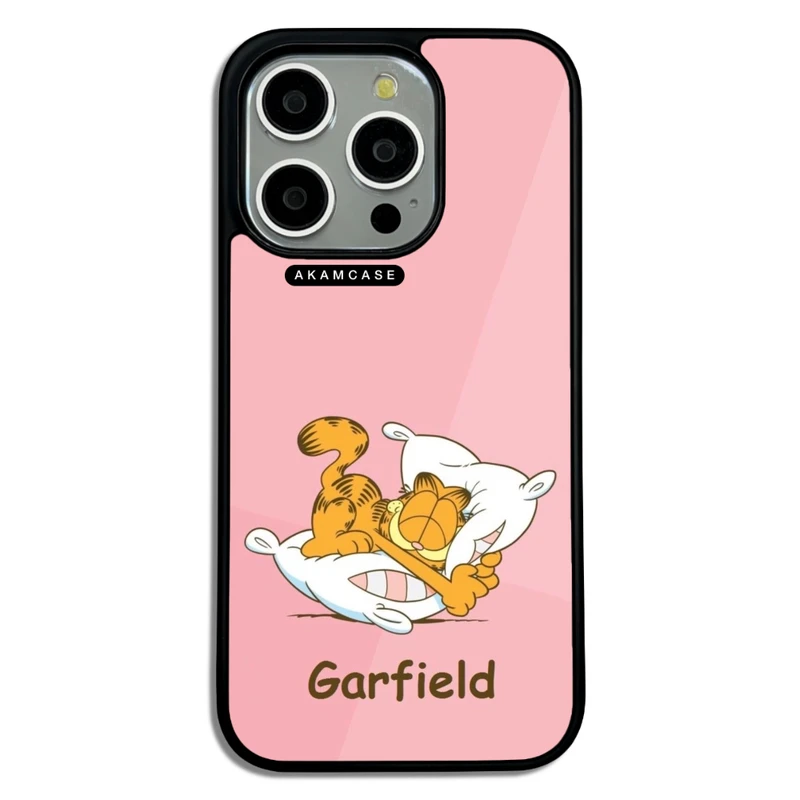 کاور آکام مدل AMC-WA15PRO-GARFIELD5 مناسب برای گوشی موبایل اپل iPhone 15 Pro