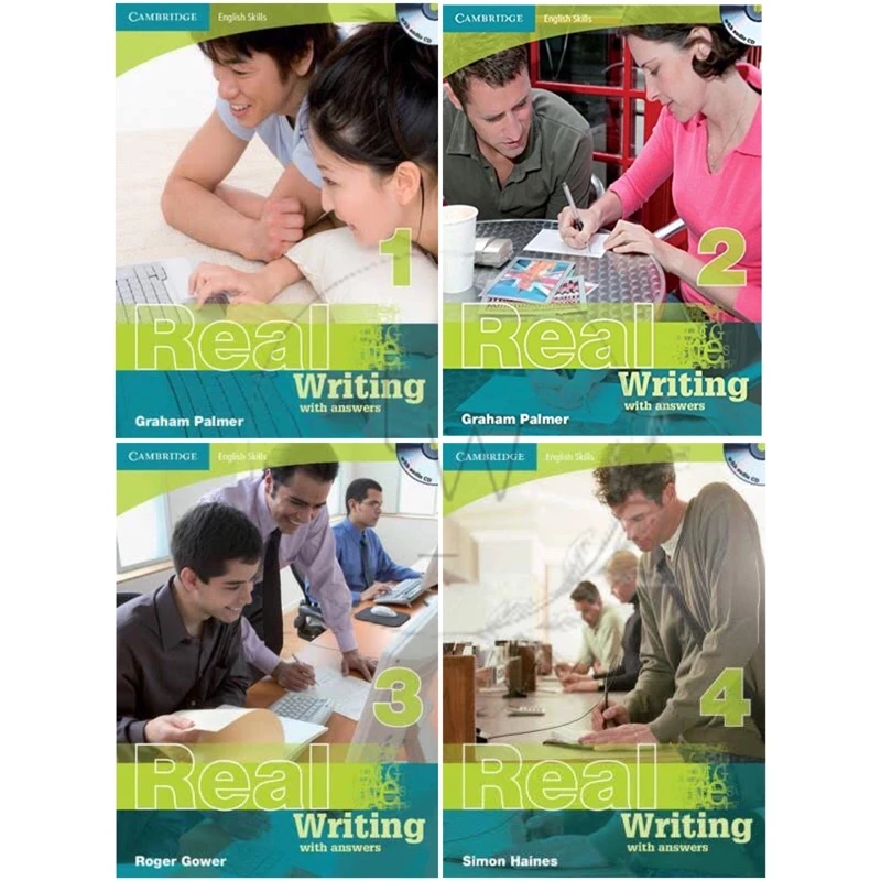کتاب Cambridge English Skills Real Writing اثر جمعی از نویسندگان انتشارات Cambridge چهار جلدی