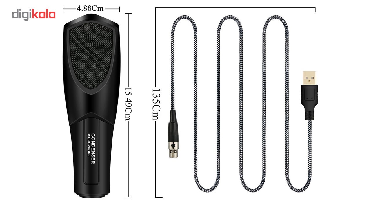 میکروفون USB مدل Q3B
