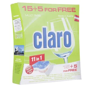 قرص ظرفشویی کلارو مدل 11in1 بسته 20 عددی