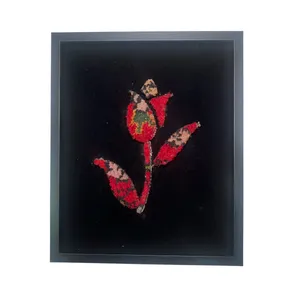 تابلو فرش دستباف طرح گل کد 2328