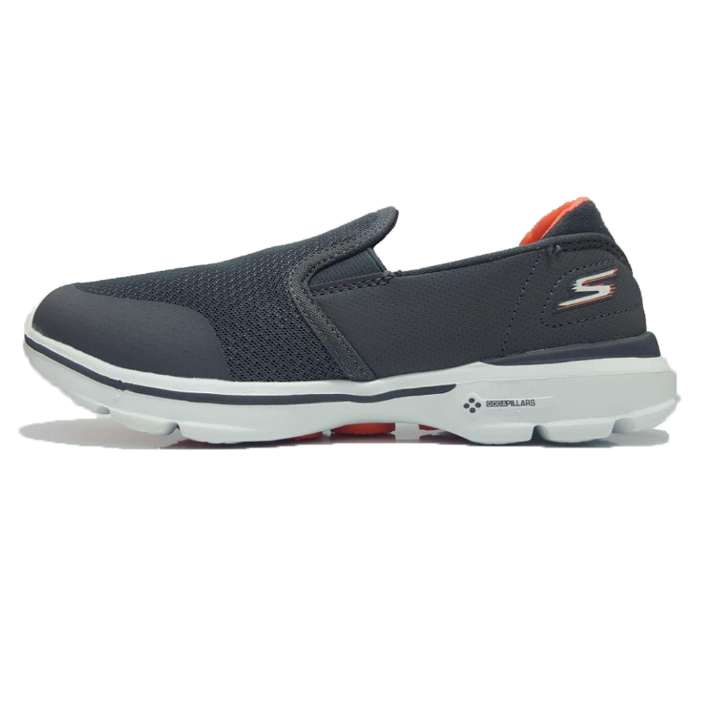 کفش مخصوص پیاده روی زنانه اسکچرز مدل GO WALK 3 GREY WITH کفش مخصوص پیاده روی زنانه اسکچرز مدل GO WALK 3 GREY WITH