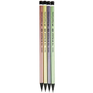 Faber-Castell Pearly Black Pencil - Pack of 4