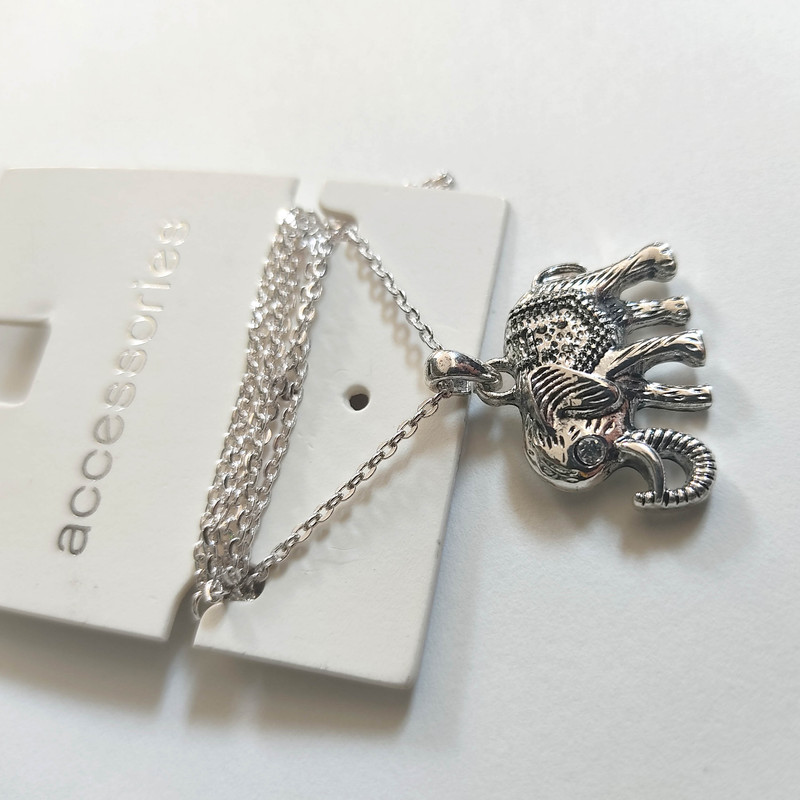 گردنبند زنانه اکسسورایز مدل فیل